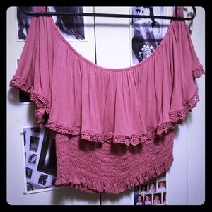 Off the shoulder top